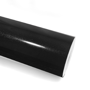 Pearl Black Gloss PET Car Wrap Vinyl Film with Shimmering Pearl Effect