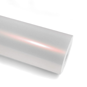 Pearl White to Red Glossy Car Wrap Vinyl Film PET Color Shift