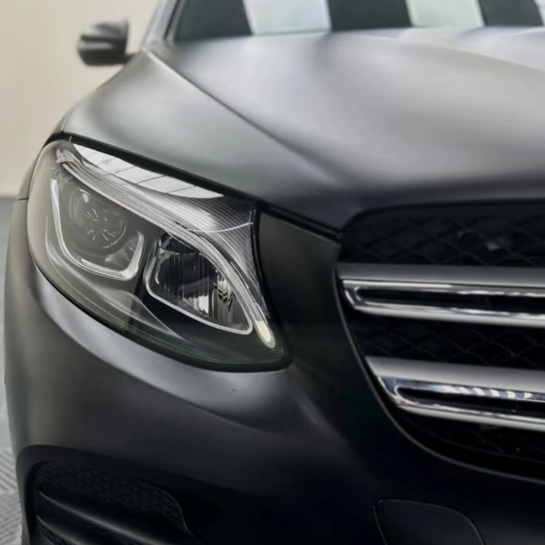 Matte Black PET Car Wrap Vinyl Film TINTWAVE PET Car Film - Image 8