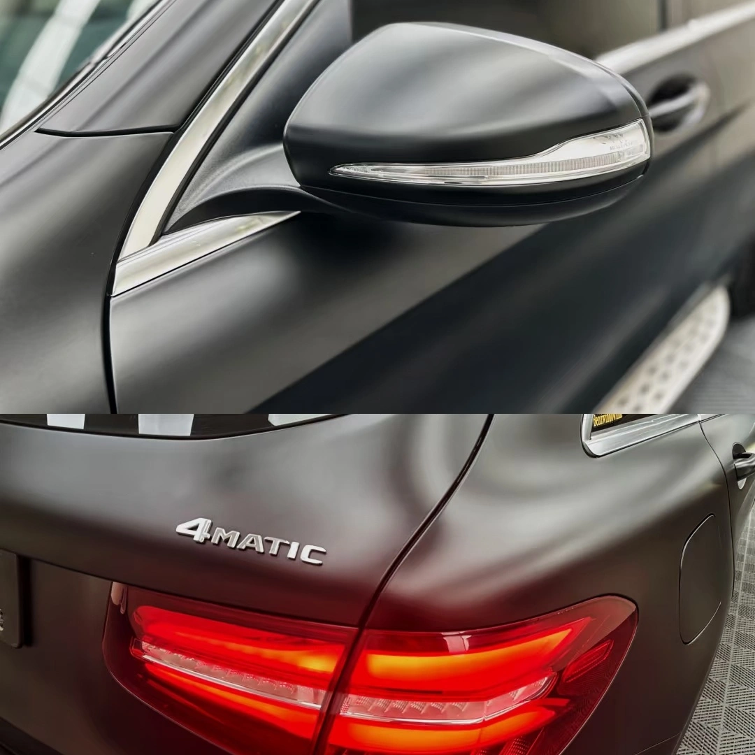 Matte Black PET Car Wrap Vinyl Film TINTWAVE PET Car Film - Image 9