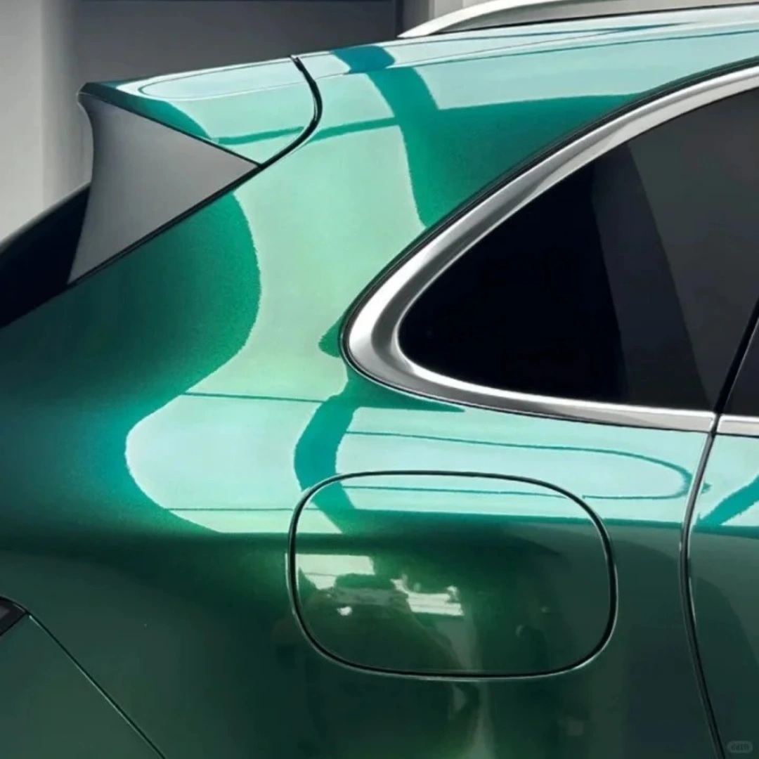 Royal Metallic Green Car Wrap Vinyl – Gloss Green PET Car Film - Image 8
