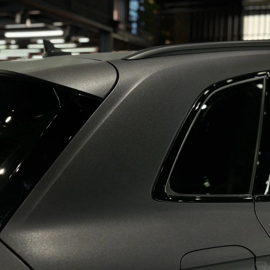 Satin Matte Black Car Wrap Film – TINTWAVE Stealth PET Car Vinyl Wrap - Image 6