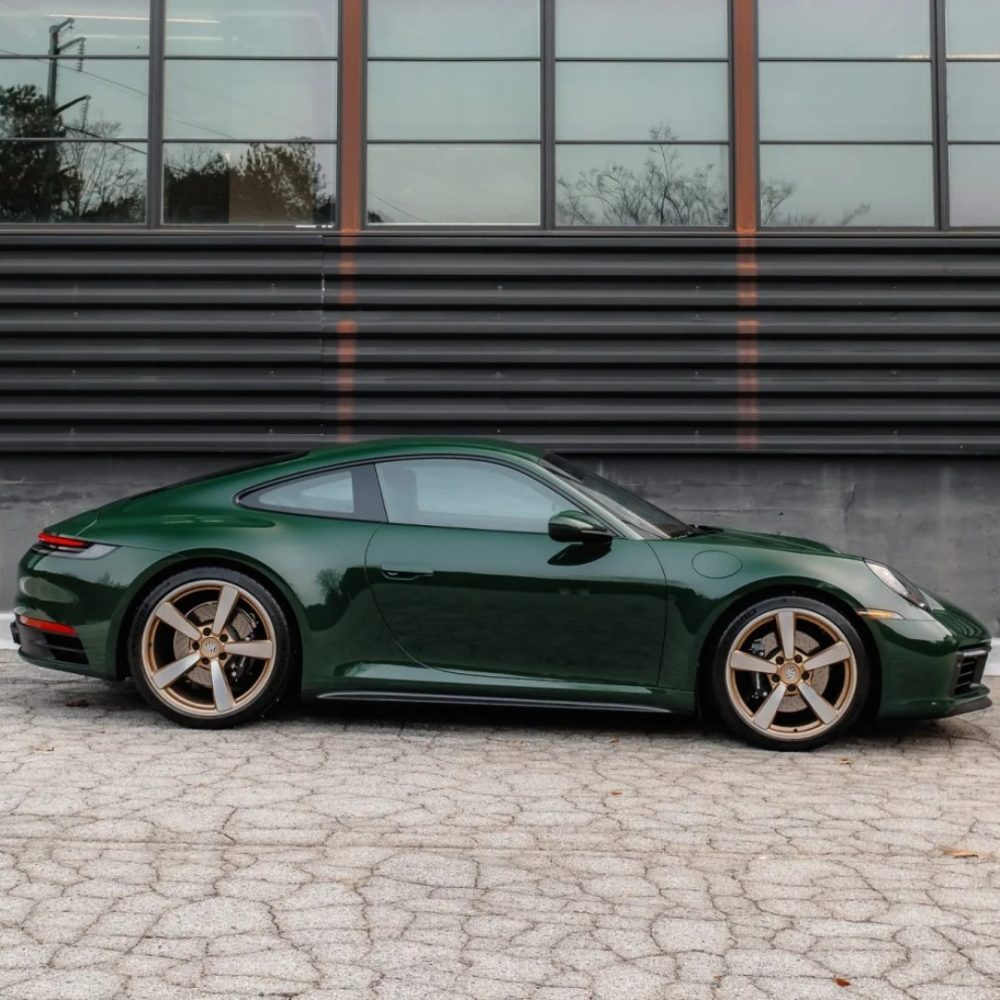 TINTWAVE British Racing Green Car Wrap Film (1)